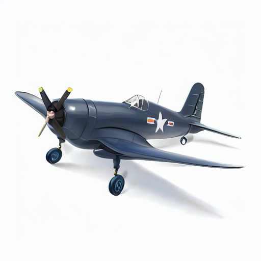 E-flite F4U-4 Corsair 1.2m BNF Basic – Avion RC Avec AS3X & SAFE Select, Compatible 3S/4S – Échelle Réaliste
