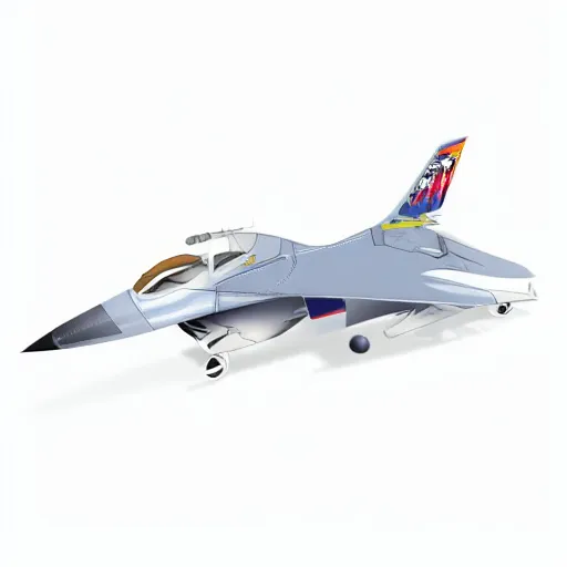 E-flite F-16 Falcon 80mm EDF Jet Smart BNF Basic with SAFE Select (EFL87850)