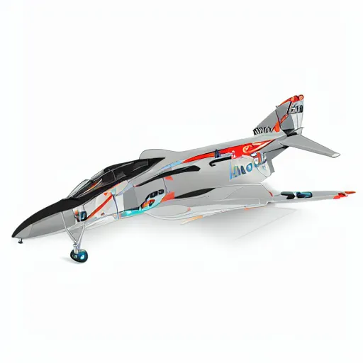 E-flite F-4 Phantom II 80mm EDF BNF Basic with AS3X and SAFE Select, 910mm (EFL7950)