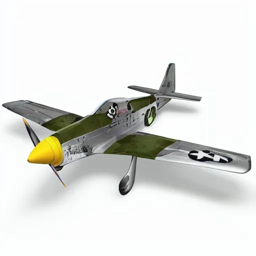 E-flite P-51D Mustang 1.0m BNF Basic with AS3X+ and SAFE Select (EFL02650)