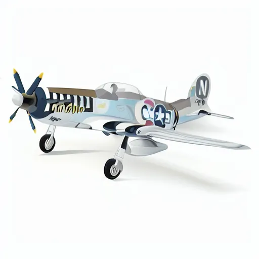 E-flite P-51D Mustang 1.2m BNF Basic with AS3X and SAFE Select "June Nite" (EFL89500)