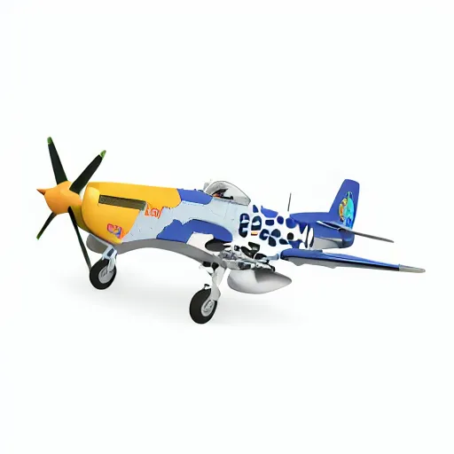 E-flite P-51D Mustang 1.5m Smart PNP (EFL01275)