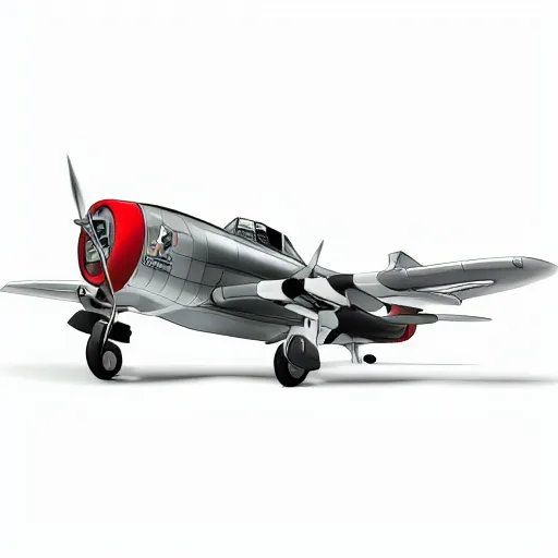 Hangar 9 P-47D Thunderbolt 20cc ARF, 67" (HAN2990B)