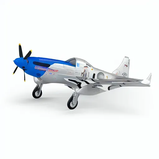 Produkt E-flite P-51D Mustang 1.2m BNF Basic with AS3X and SAFE Select “Cripes A’Mighty 3rd” (EFL089500) Foto