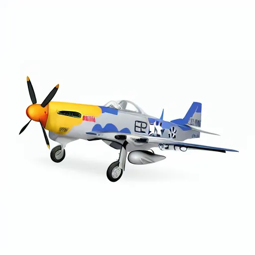 Produkt E-flite P-51D Mustang 1.5m Smart BNF Basic with AS3X and SAFE Select (EFL01250) Foto